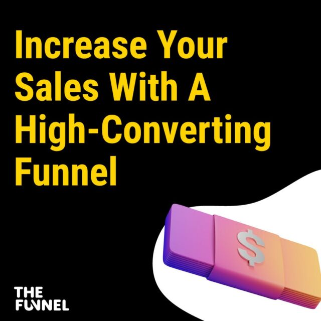 You can turn your business from uncertainty and unpredictable results to a cash-making machine with exponential growth.

You are asking, How? 

By building and investing in a sales funnel. 

What is " A Sales Funnel"?

Imagine a funnel shape 

Imagine people flow through the funnel from top to bottom.

At the top, they are not aware of your service or product. And at the very bottom, they are willing to be your clients. 

Your marketing framework should own and operate a proven lead-generated funnel.

Your business will consistently acquire new qualified leads and purchases non-stop. 

Understanding this strategy is game-changing. Let's divide your sales funnel into five main phases; each phase has one way in and one way out. 

Follow us to discover each phase of the sales funnel in our next posts.

#thefunnel #mediabuying #socialmediaadvertising #digitalmarketing #digitalmarketingagency #businessgrowth #businesstips #startupbusiness #entrepreneur #digitalmarketingexperts #digitalmarketingstrategy