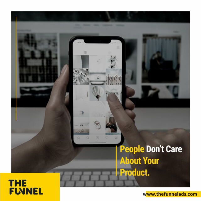 The truth is that your customers don’t care about your product; they only care about how it benefits them. 

➡️ We only seek solutions that help us achieve our dreams. 

Stop trying to sell the features of your product 🚫

Instead ➡️ evoke your potential customer's emotions and intrigue ⚡️

Tell them how your product will change their lives or make them feel a particular emotion. 

Remember 👉🏻 people only connect with brands they get attached to emotionally. 

Visit our website & learn more: www.thefunnelads.com 

#thefunnel #salesfunnel #mediabuying #socialmediaadvertising #digitalmarketing #digitalmarketingagency #businessgrowth #businesstips #startupbusiness #entrepreneur #digitalmarketingexperts #digitalmarketingstrategy