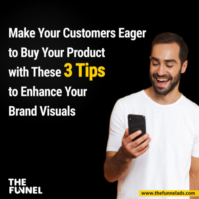 Make customers eager to buy your product with these three tips to enhance your brand visuals⚡️

✅ Help your customer imagine using the product.
Make a cognitive interaction between your brand and your customer by photographing your products in a ready-to-use mode. 

✅ UGC style always wins.
Shoot videos and photos that look easy to make. Visuals that look like a user-generated-content (UGC) always catch people's attention and drive their engagement. 

✅ Optimize your visual dimensions. 
Don’t shoot horizontal photos and videos only. Optimize your visual dimensions for different social media platforms. 

There are 16 placements for your video to be posted on social media. We can sum up those 16 placements in 4 sizes:

➡️ Facebook feed (1:1)
➡️ Youtube videos (16:9)
➡️ Facebook & Instagram story and reels (9:16)
➡️ Instagram feed (4:5)

Make it easier for customers to interact with your photos/videos 🎯

Learn more branding techniques on our website blog 👉🏻 www.thefunnelads.com 

#thefunnel #salesfunnel #mediabuying #socialmediaadvertising #digitalmarketing #digitalmarketingagency #businessgrowth #businesstips #startupbusiness #entrepreneur #digitalmarketingexperts #digitalmarketingstrategy